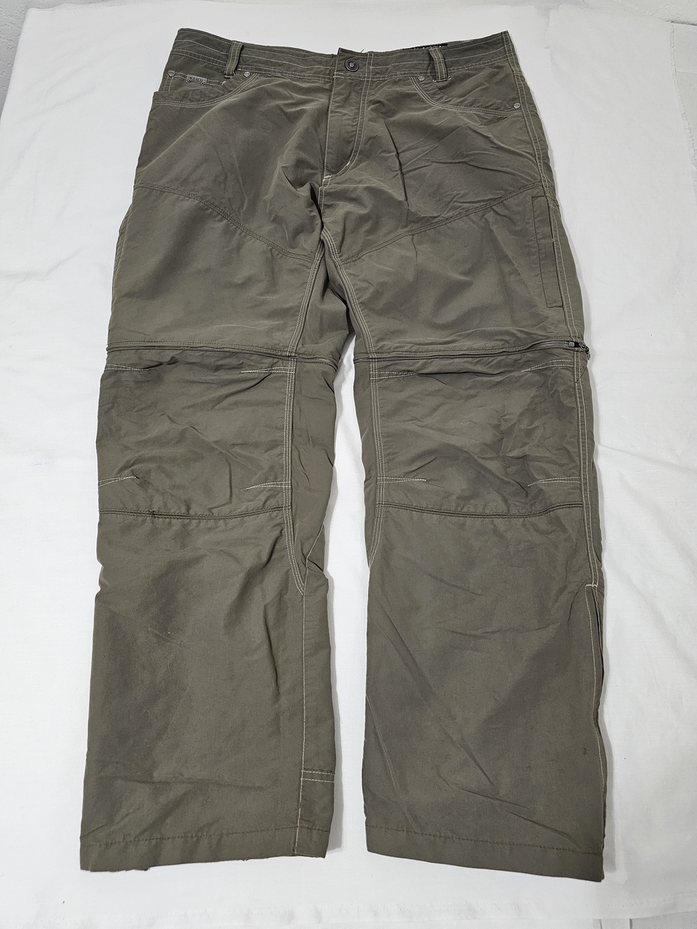KÜHL Liberator Stealth Convertible Zip-Off Hiking Cargo Pants Shorts Men's 36x30